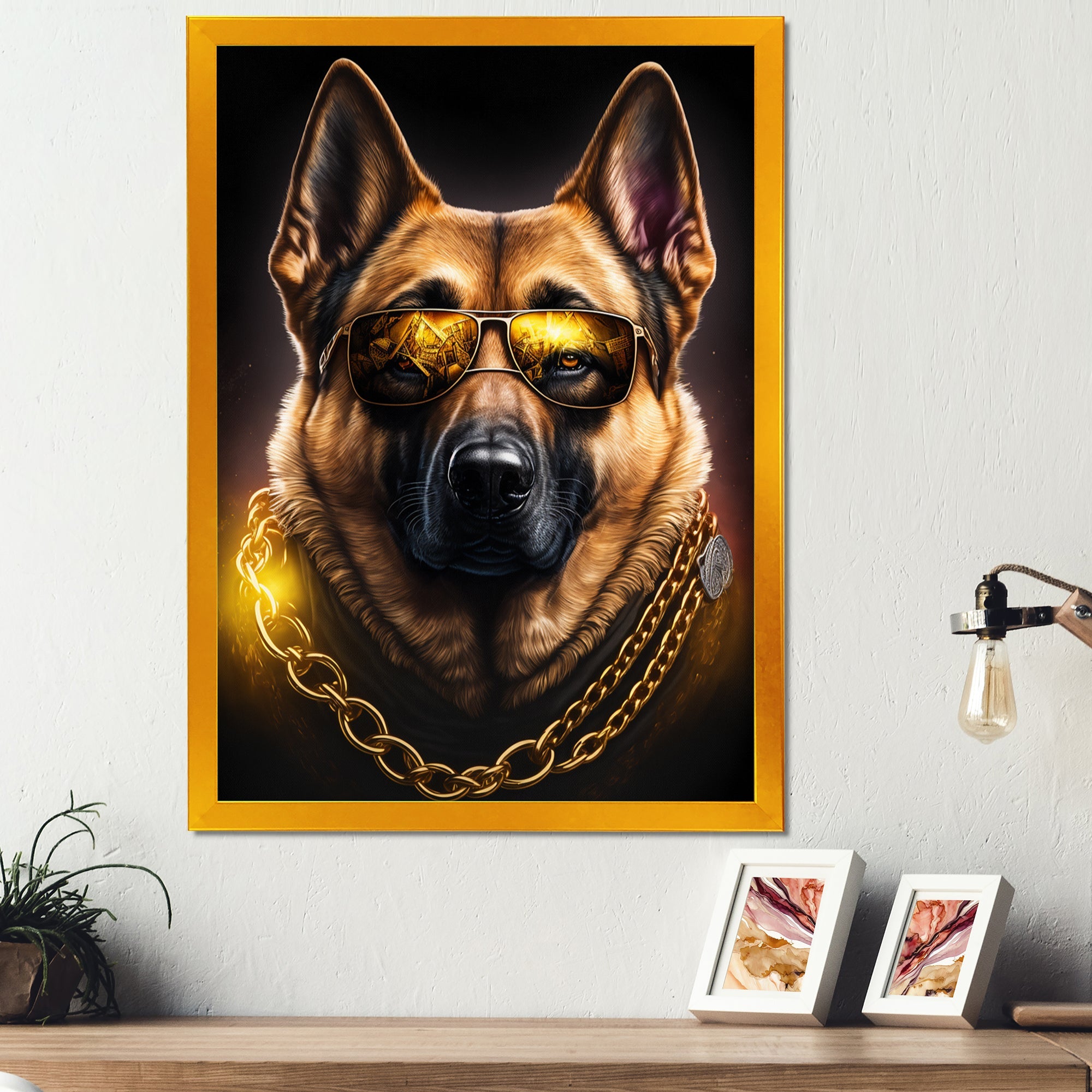 German Shepherd Gangster In NYC II