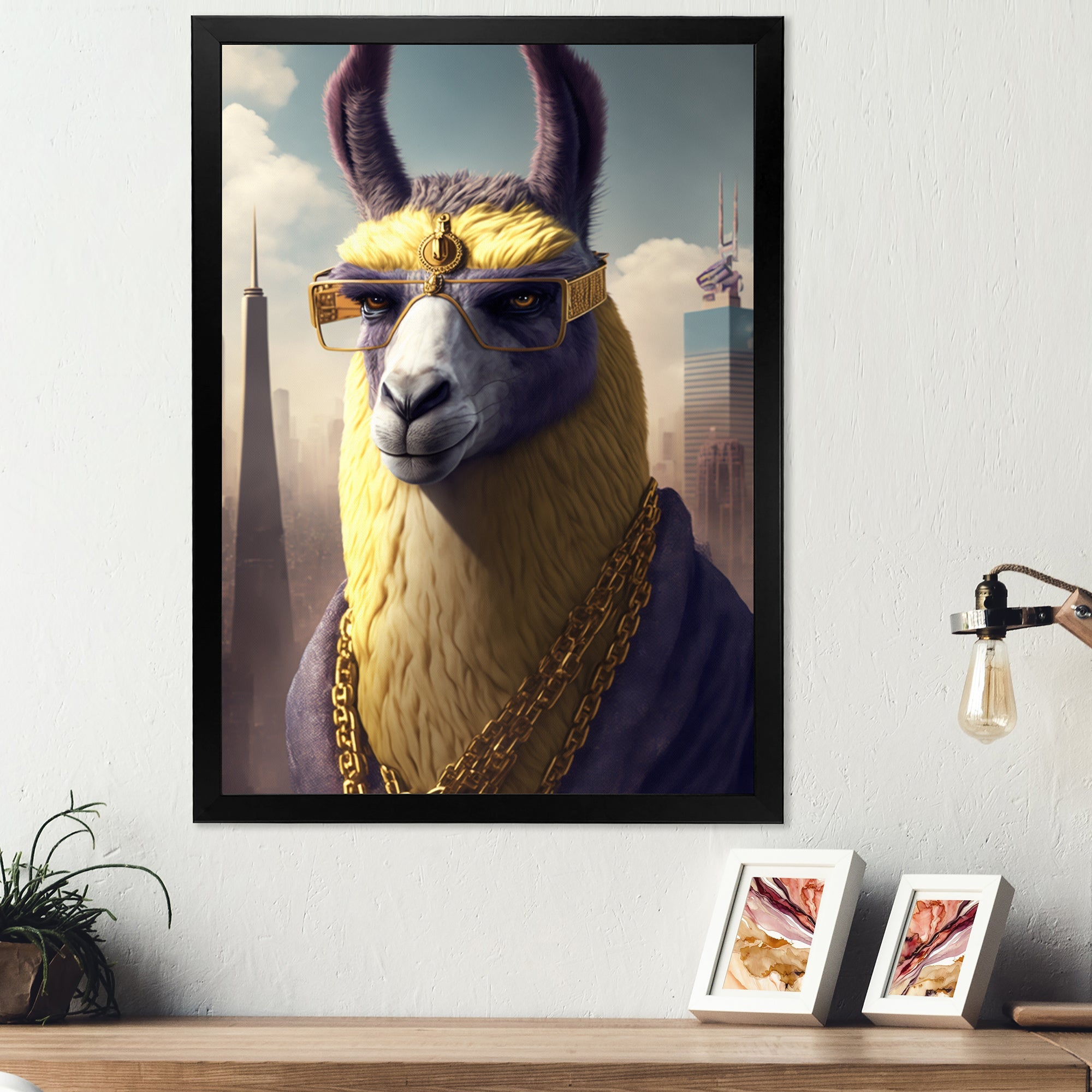 Llama Gangster In NYC