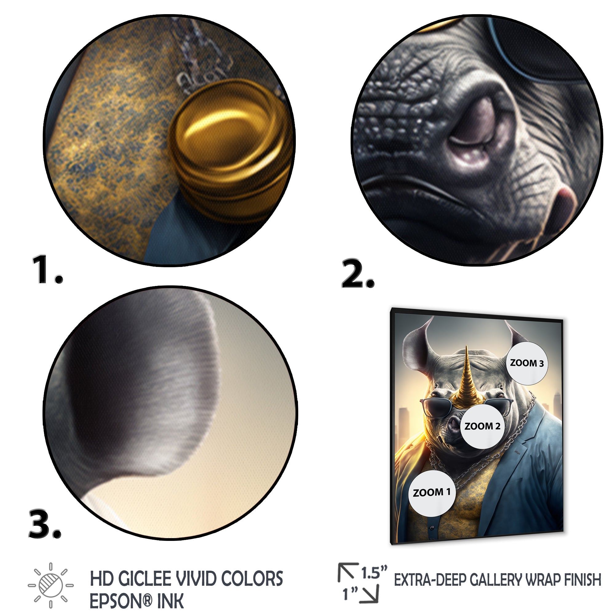 Rhino Gangster in NYC  III