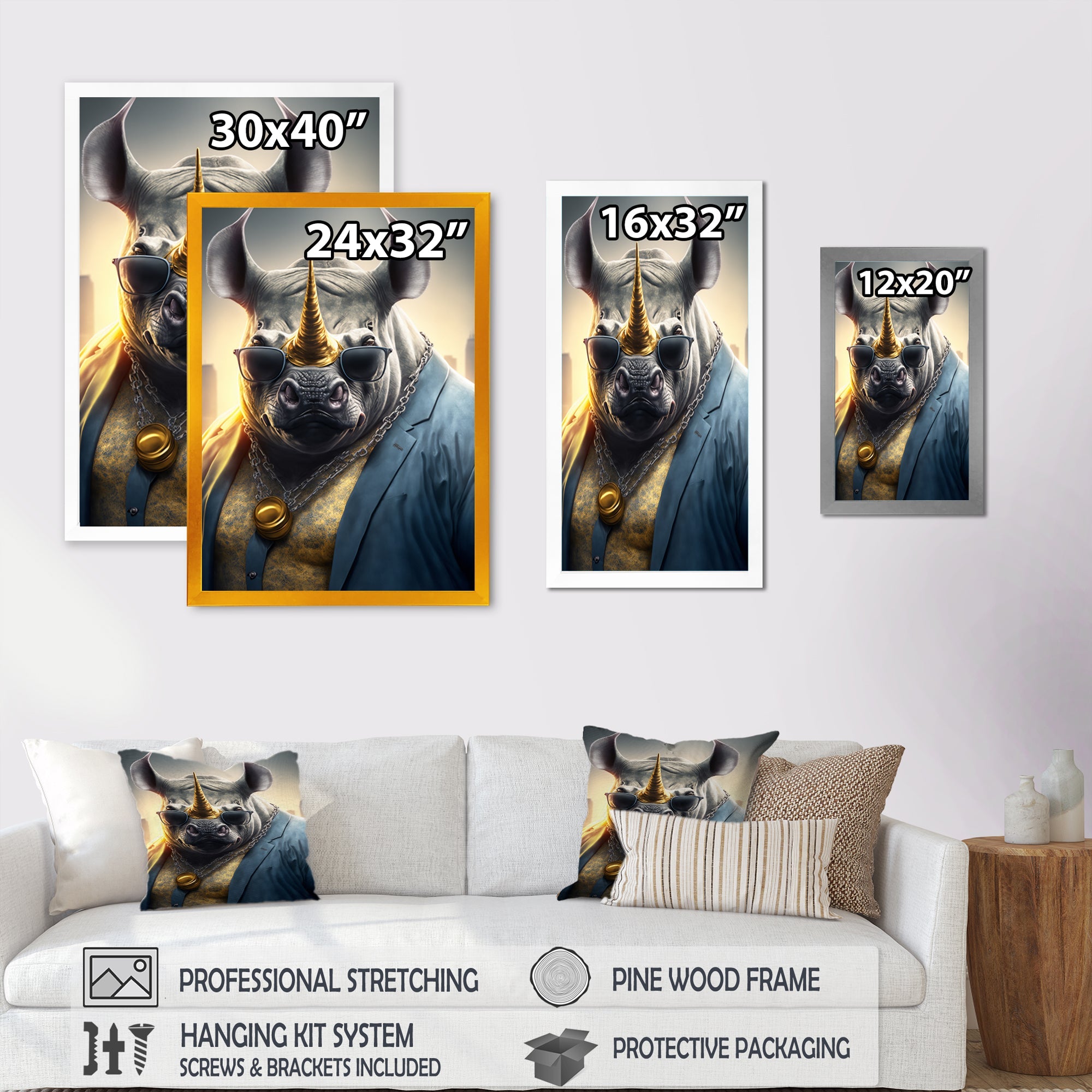 Rhino Gangster in NYC  III