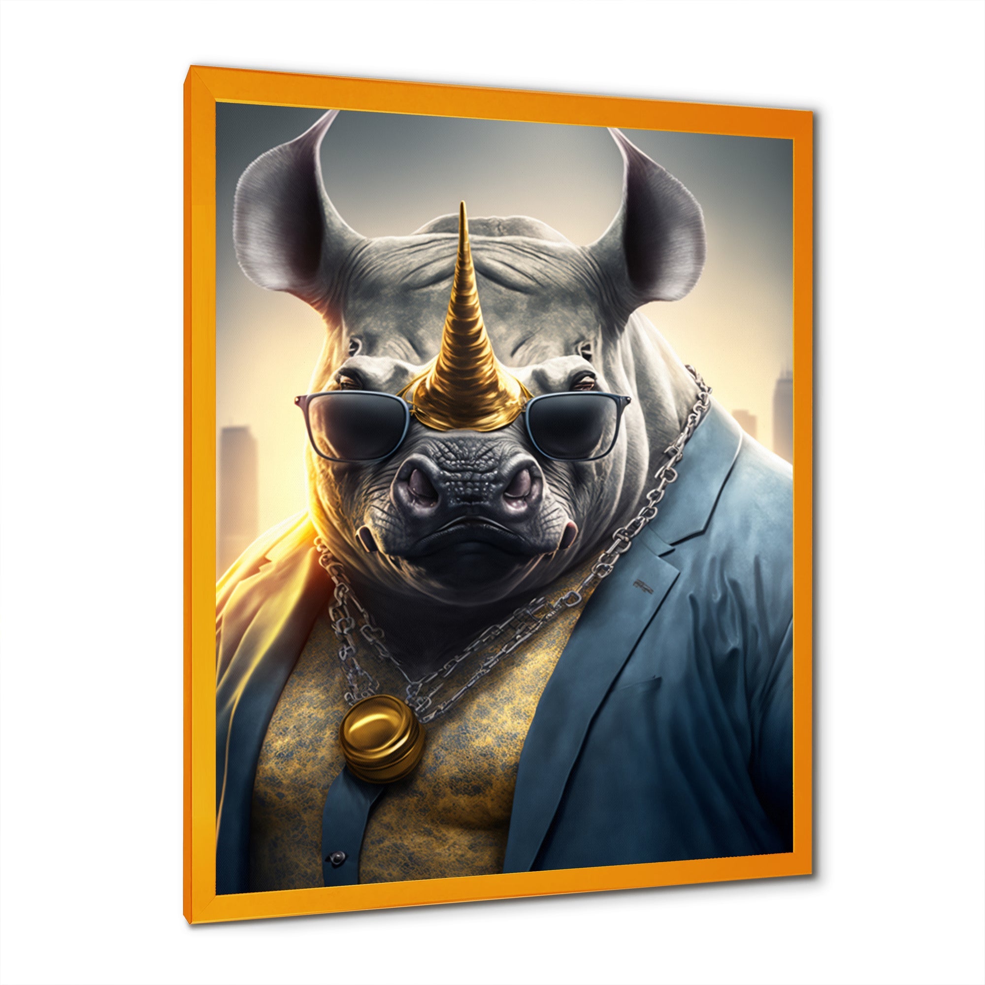 Rhino Gangster in NYC  III