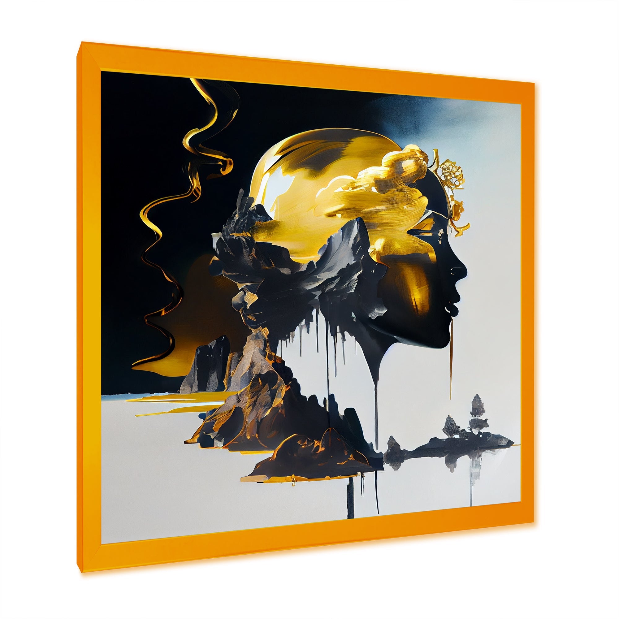 Double Explosure Of Man Dream II