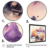 Motorcycle Parked In The Desert IV