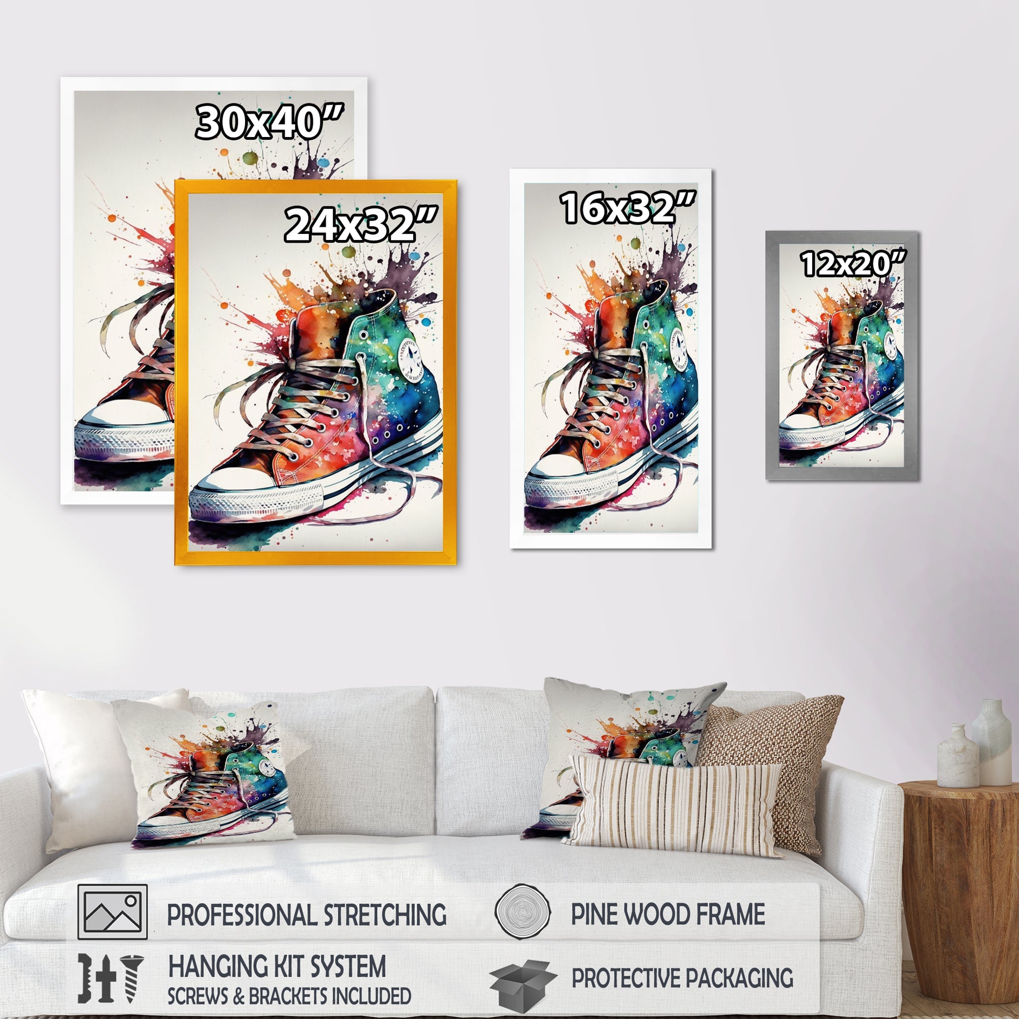 Multicolor Sneaker Shoe III