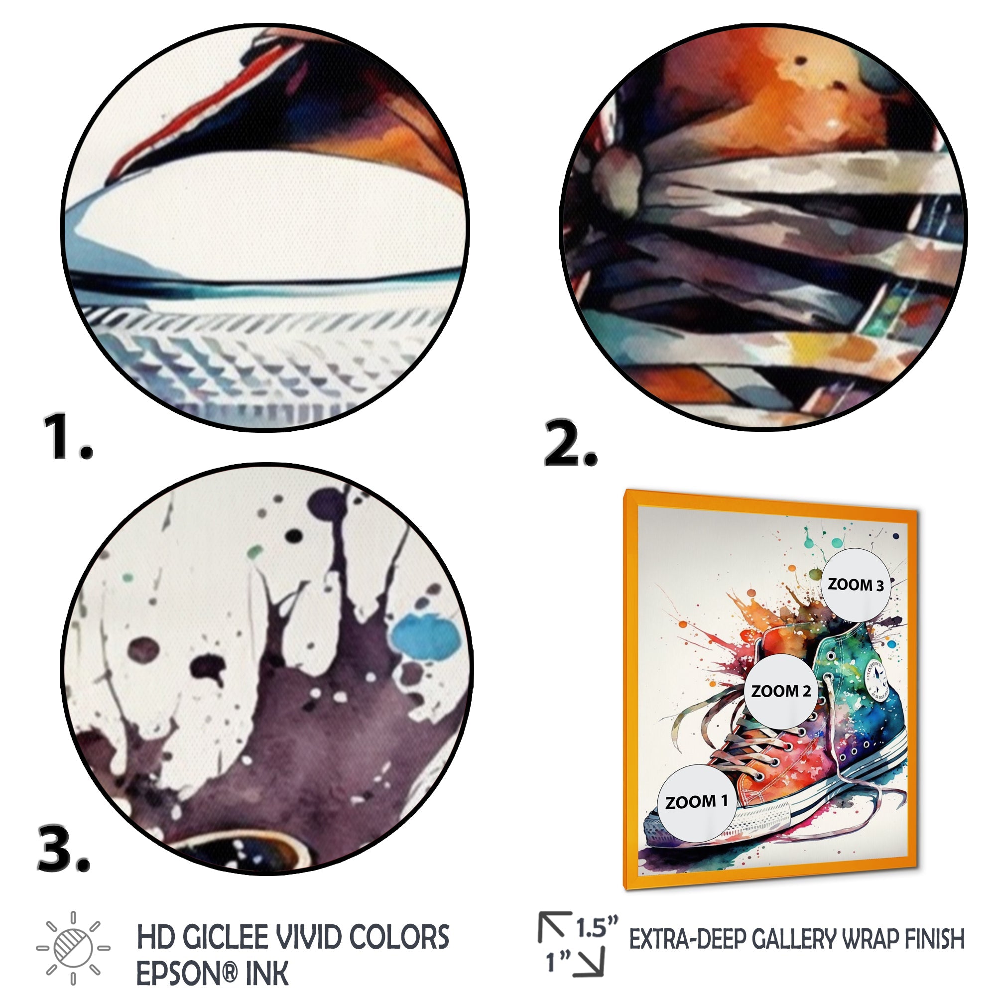 Multicolor Sneaker Shoe III