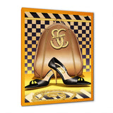 Retro Art Deco High Heel Shoe V