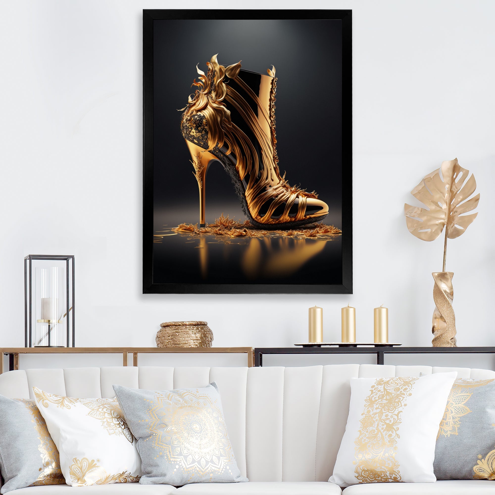 Golden Mechanic High Heel II