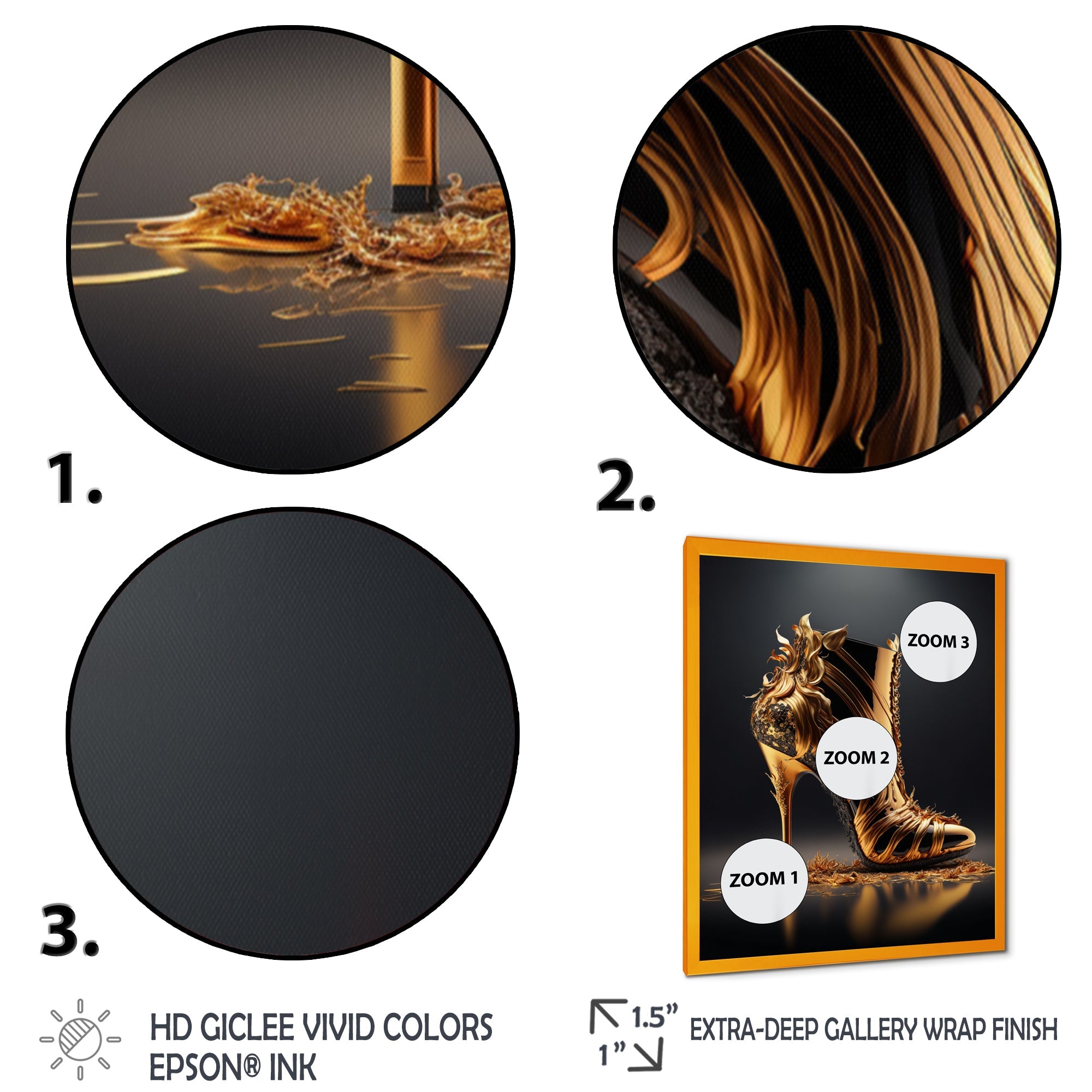 Golden Mechanic High Heel II