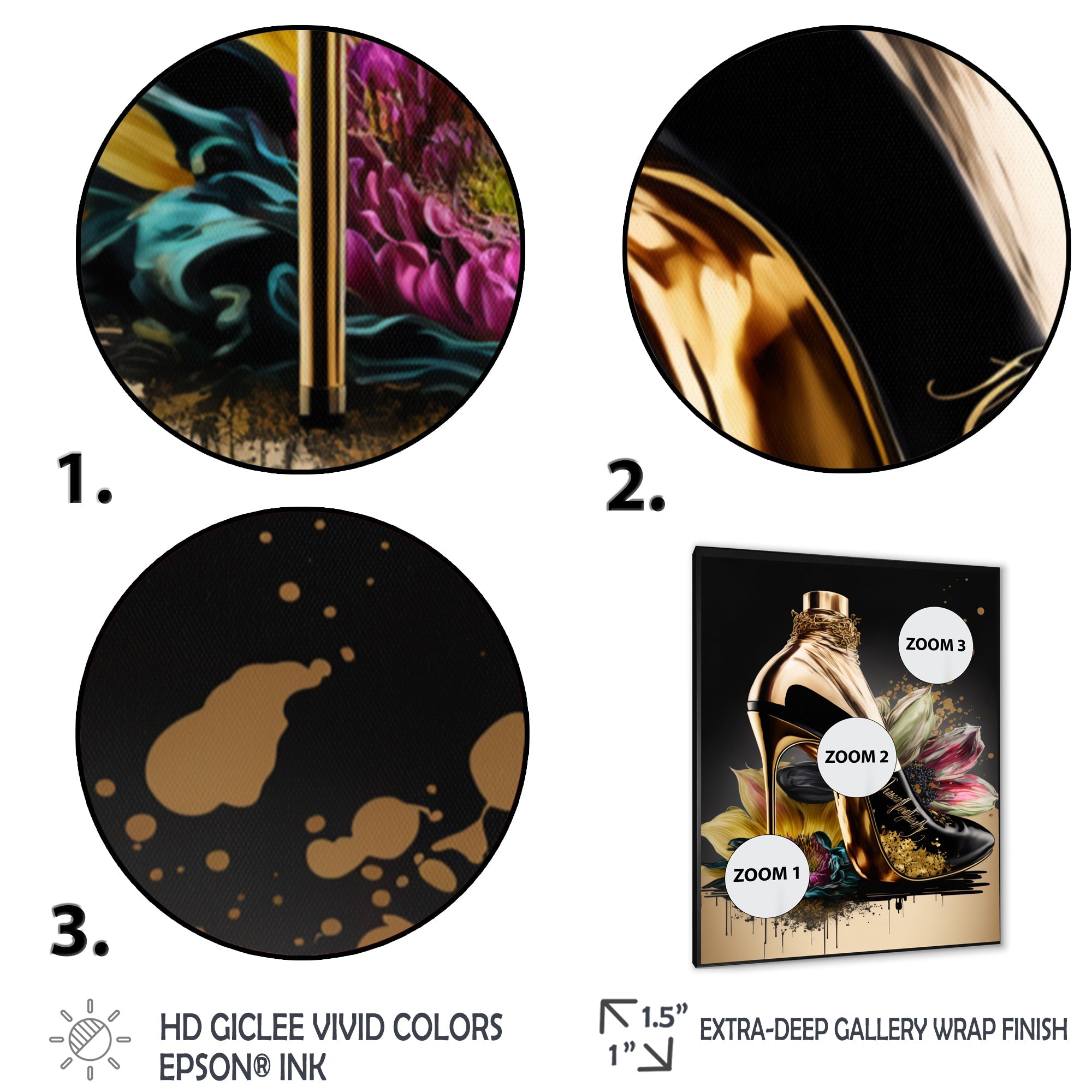 Gold Champagne Heel III