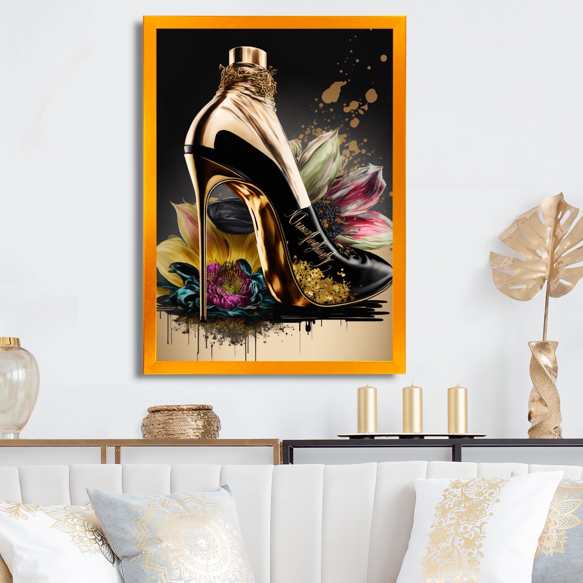 Gold Champagne Heel III