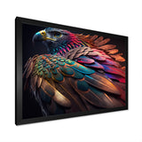 Macro Colorful Feather Eagle II