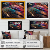 Macro Colorful Feather Eagle II