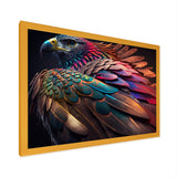 Macro Colorful Feather Eagle II