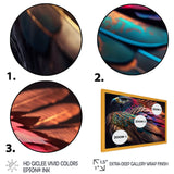 Macro Colorful Feather Eagle II