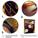 Stylish Arabic Woman With Floral Hijab III