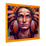 Colorful Native American Man III