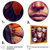 Colorful Native American Man III