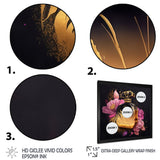 Chic Black And Gold Perfume Bottle V