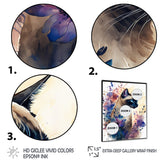 Cute Siamese Floral Art I