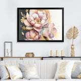 Pink And Gold Orchid Flower II