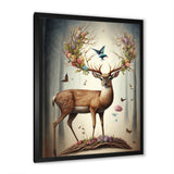 Deer With Blooming Antlers III