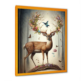 Deer With Blooming Antlers III