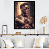 Fashion Muscular Man With Sun Glasses 1 I