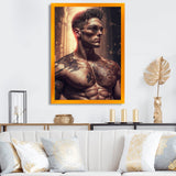 Fashion Muscular Man With Sun Glasses 1 I