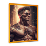 Fashion Muscular Man With Sun Glasses 1 I