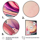 Multicolor Liquid Ink Tulip Flowers IV