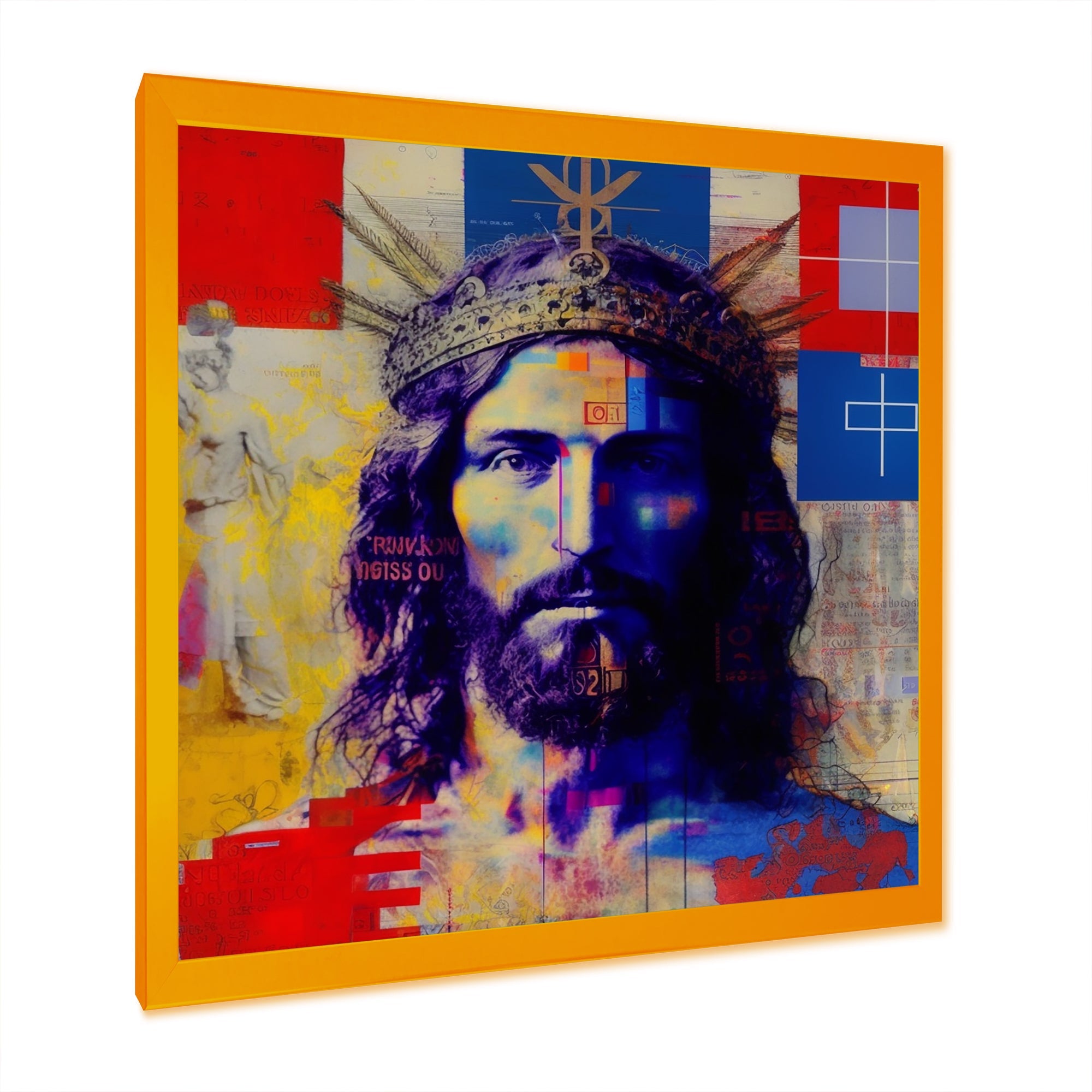 Pop Art Jesus Portrait II