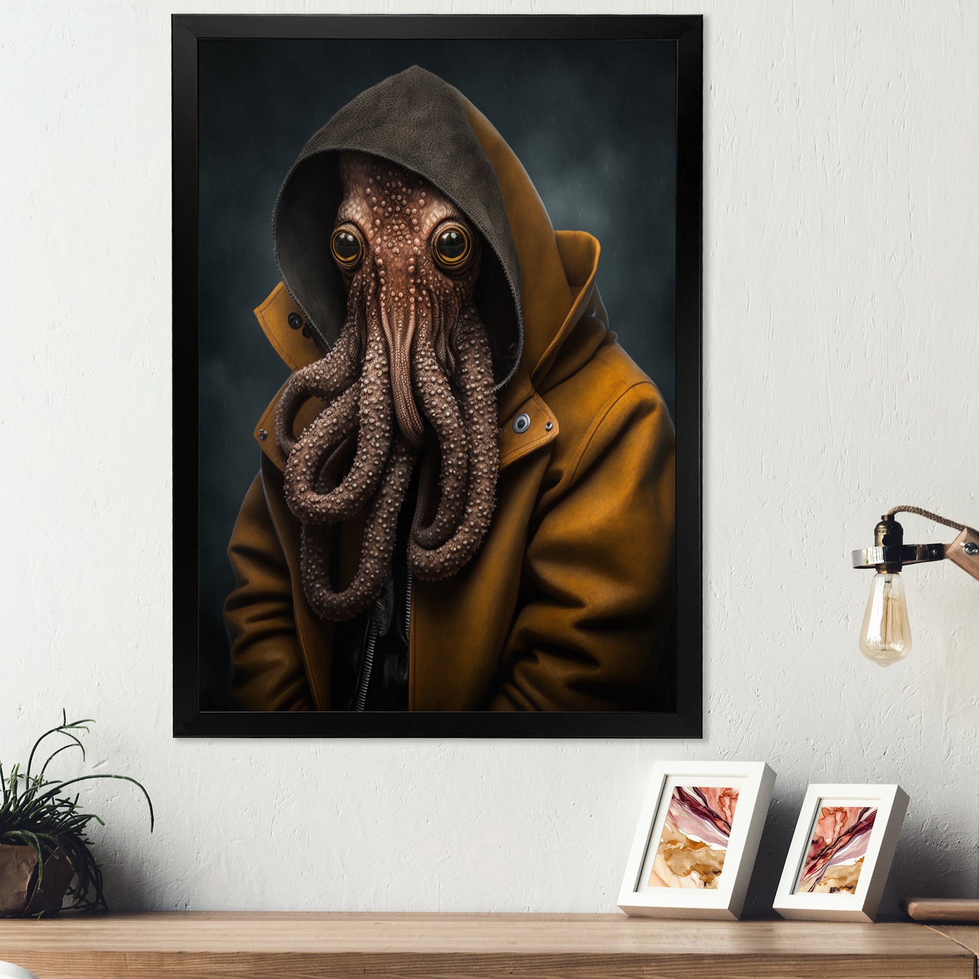 Anthropomorphic Of Octopus Portrait IV