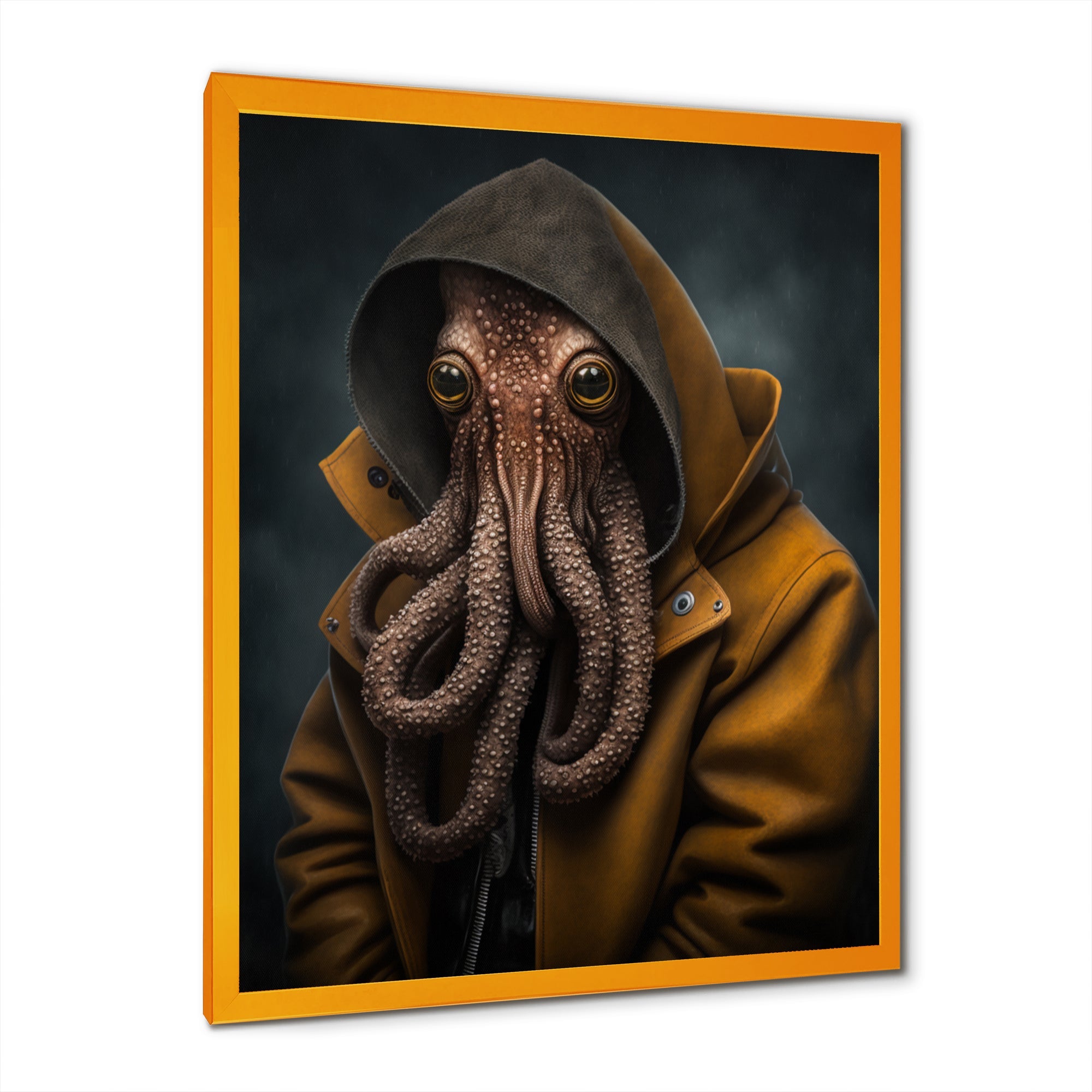 Anthropomorphic Of Octopus Portrait IV