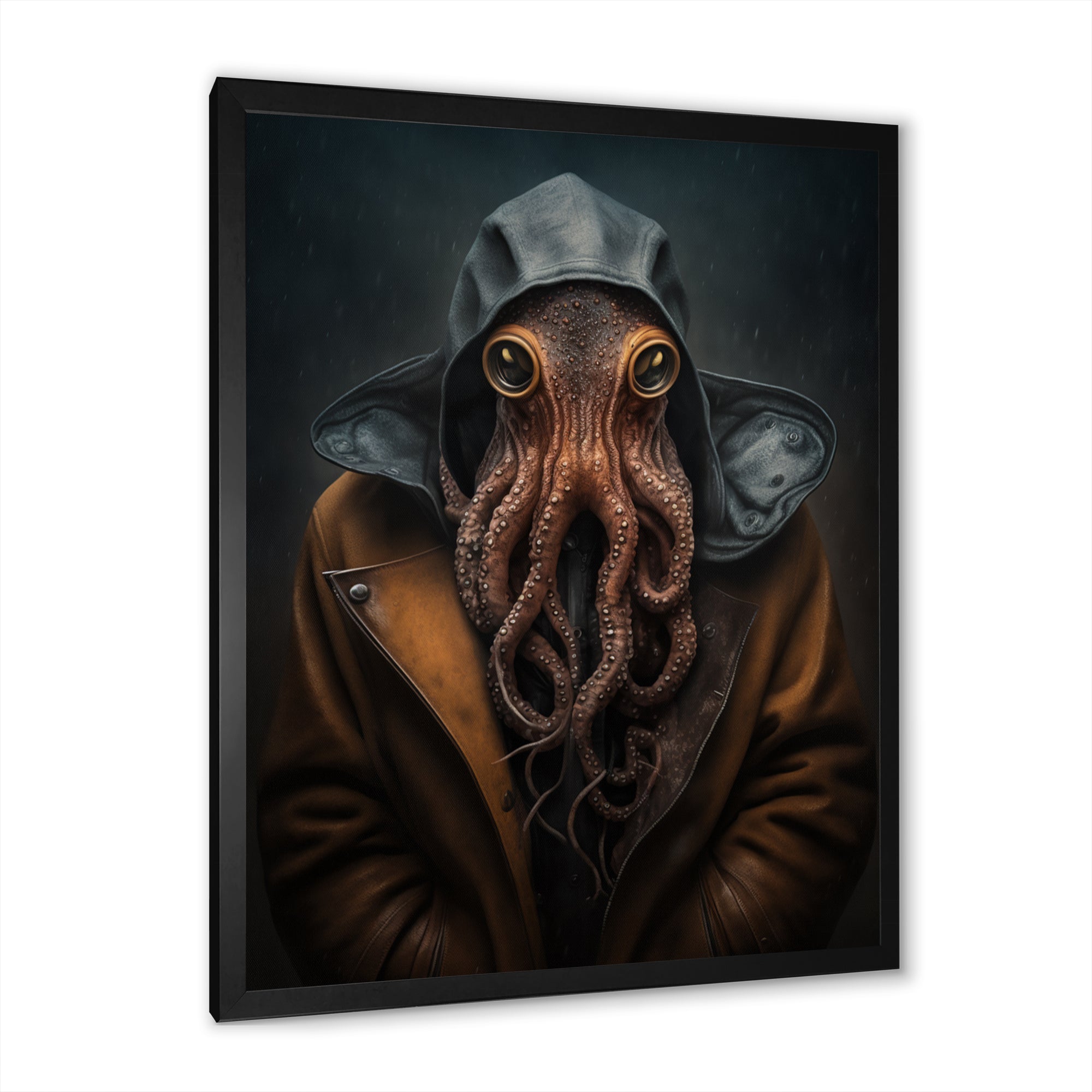 Anthropomorphic Of Octopus Portrait V