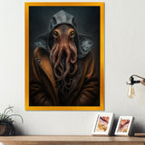 Anthropomorphic Of Octopus Portrait V