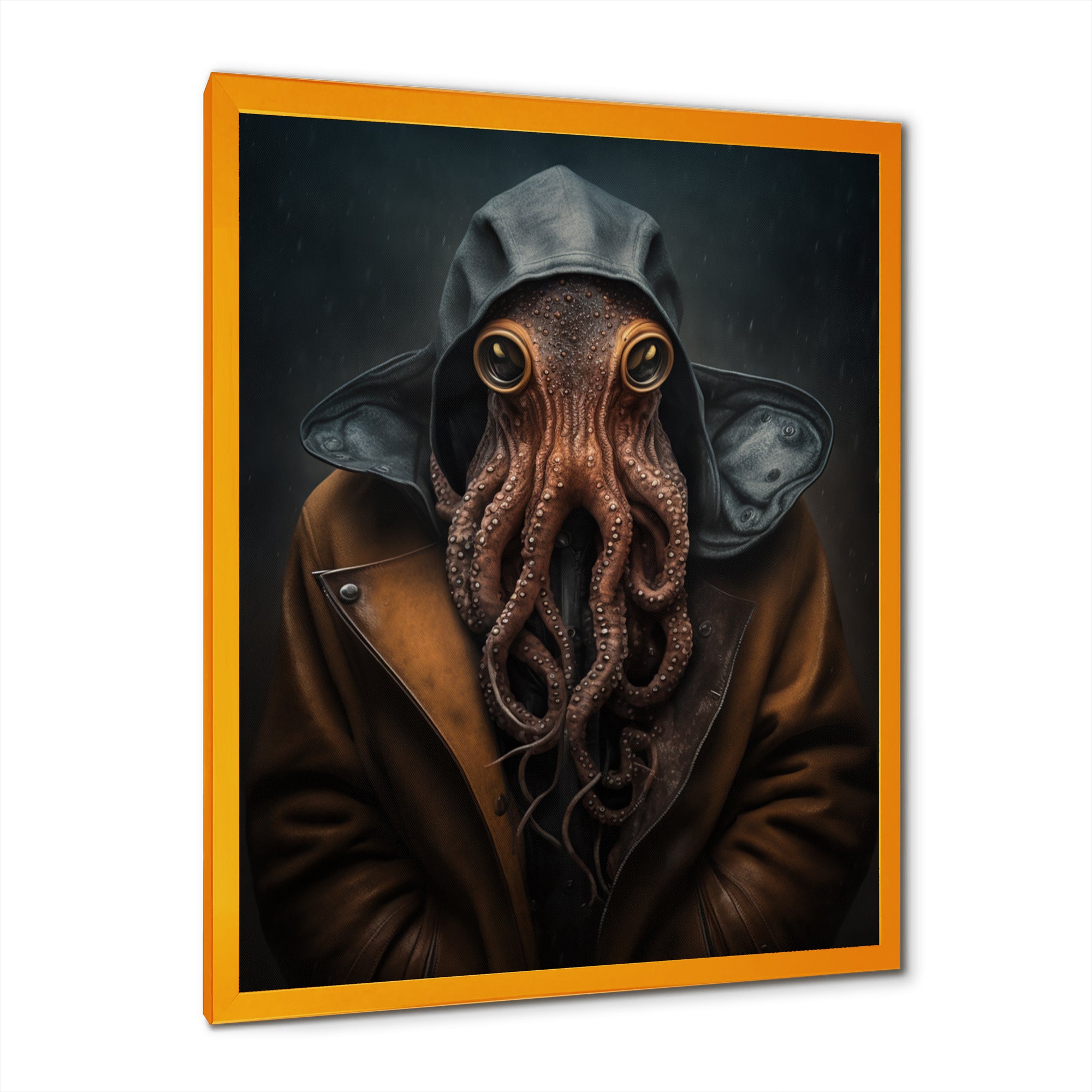Anthropomorphic Of Octopus Portrait V