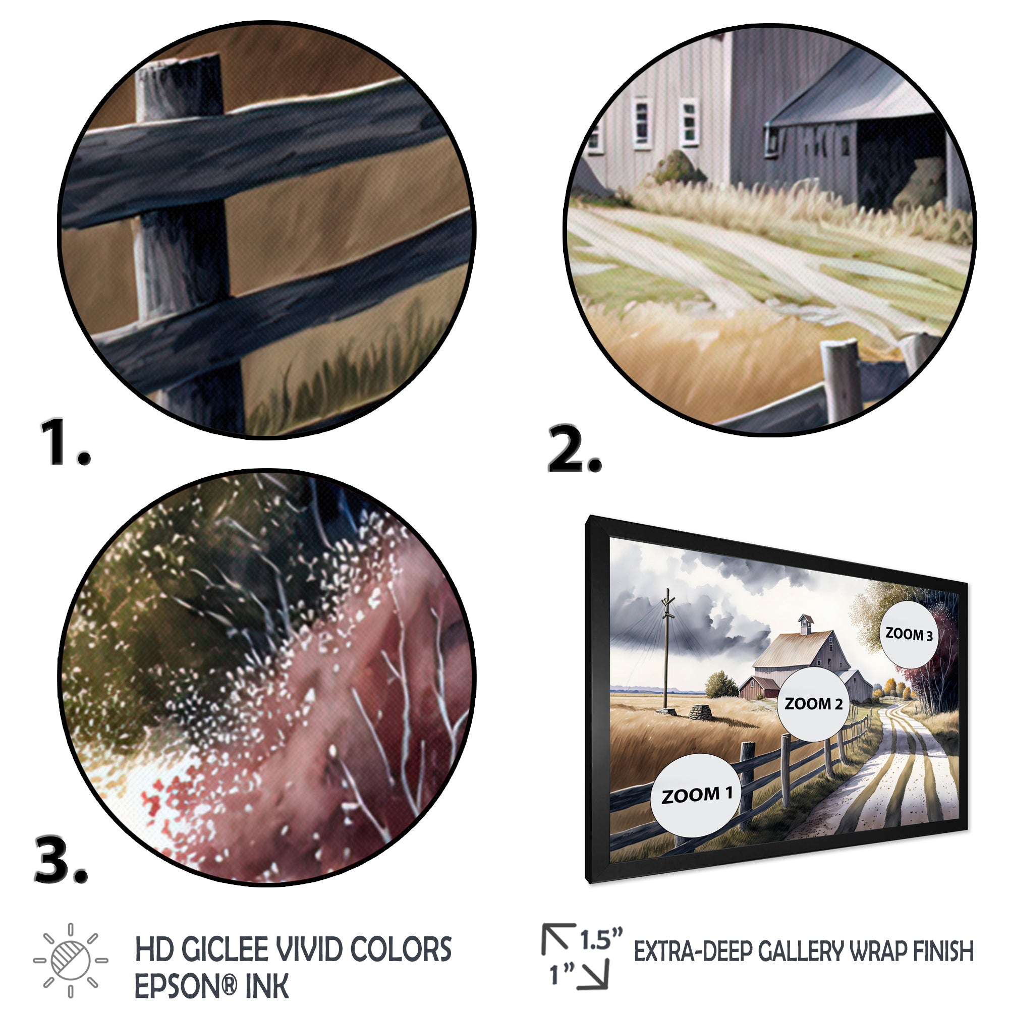 Calm Red Barn In Spring VII