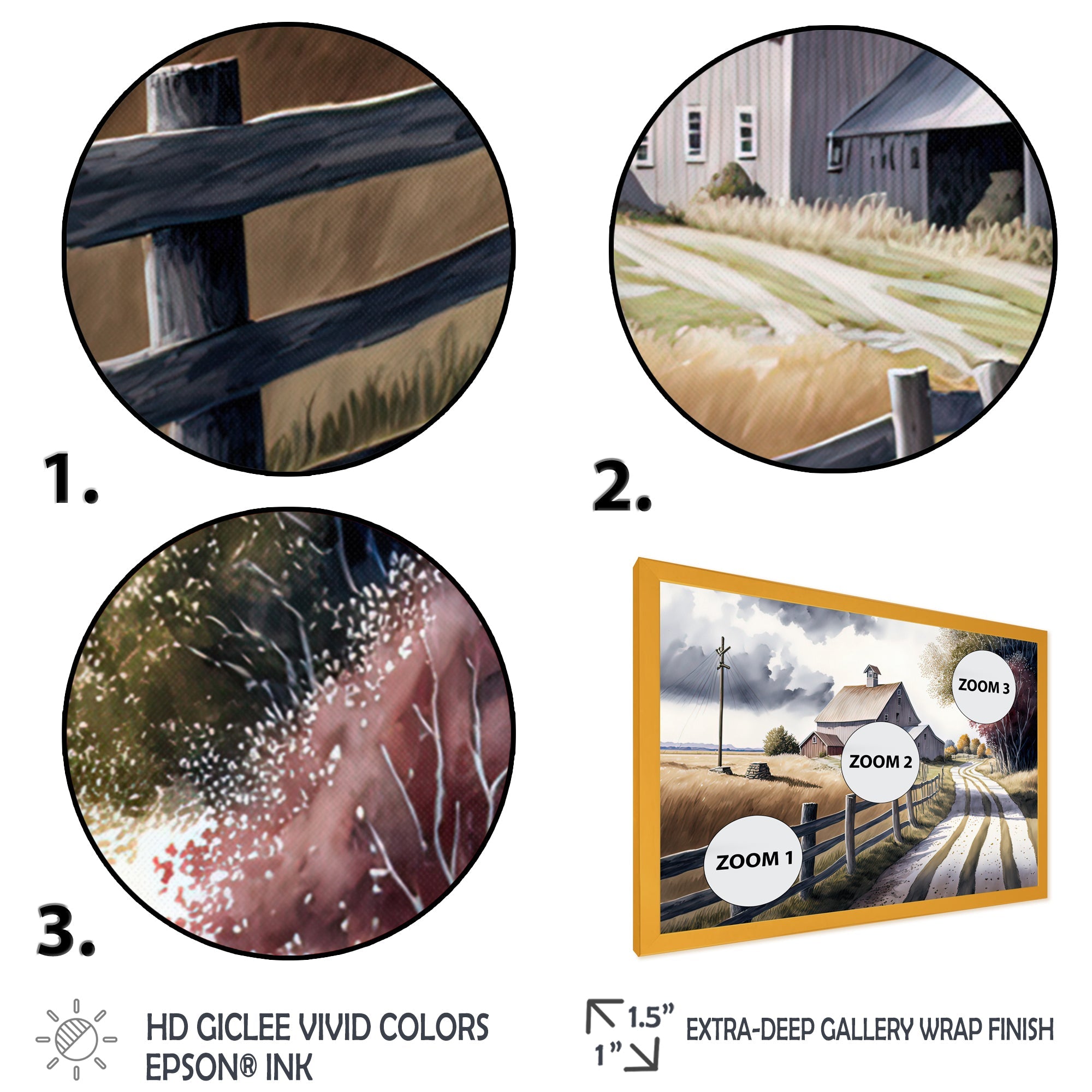 Calm Red Barn In Spring VII