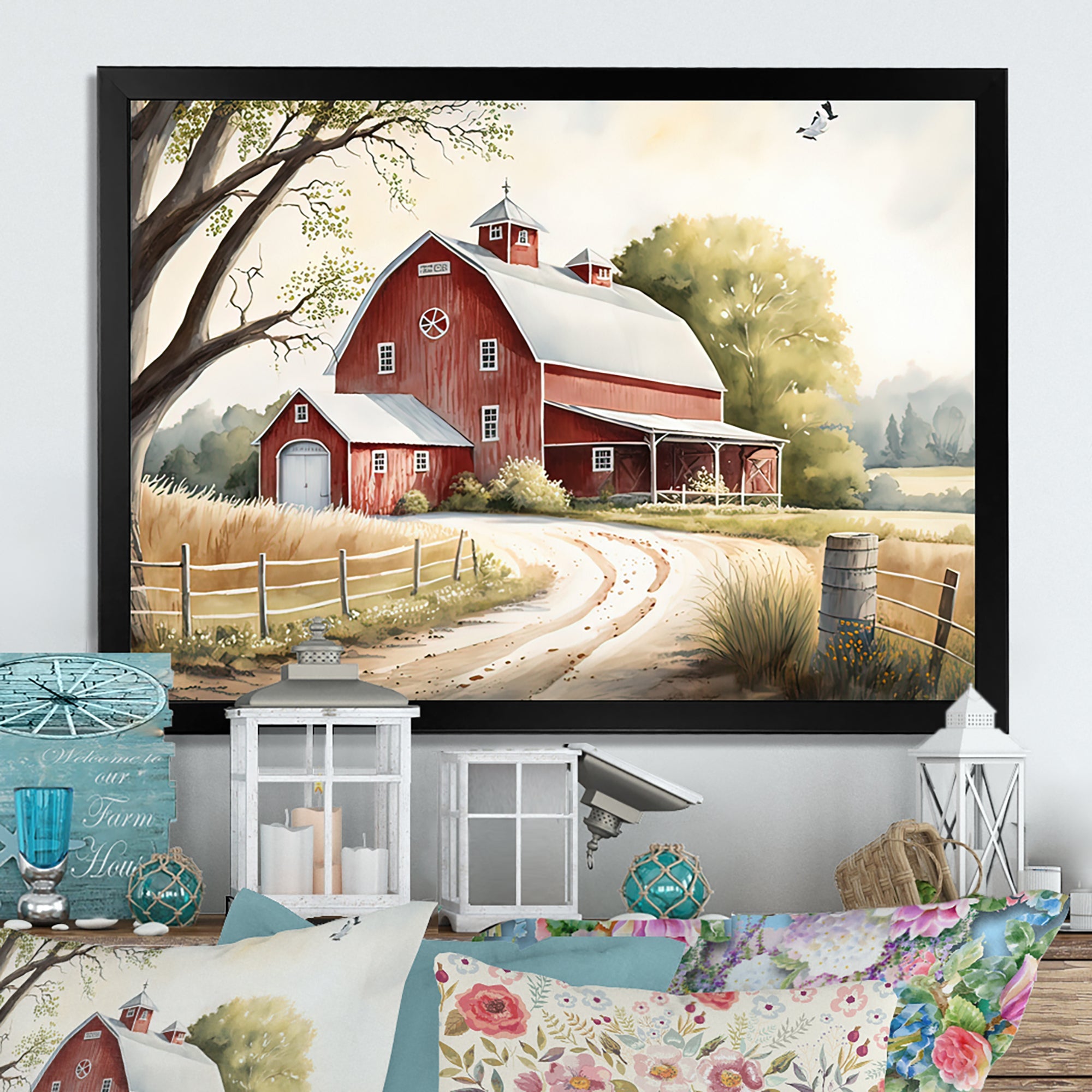 Colorful Beach House IV