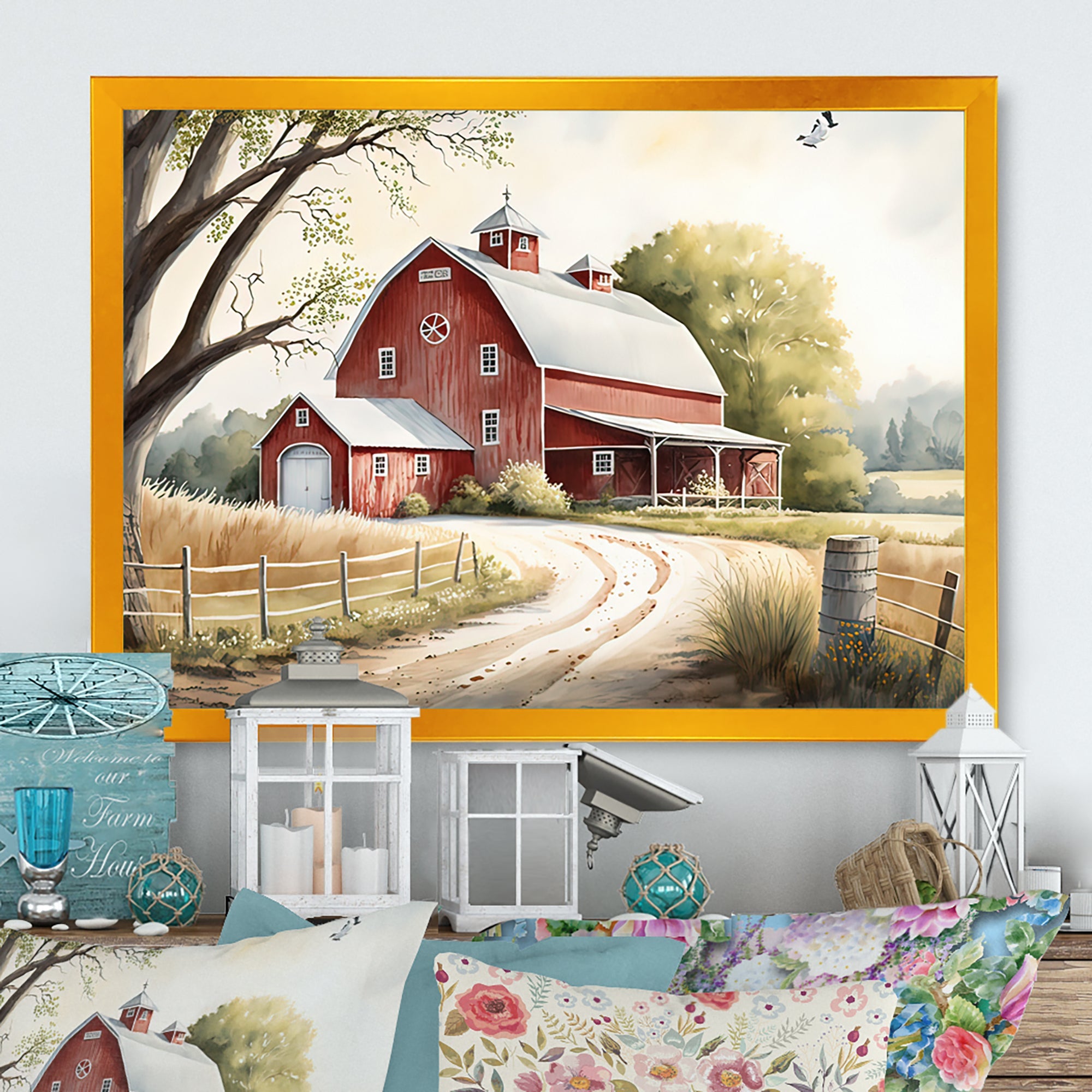 Colorful Beach House IV