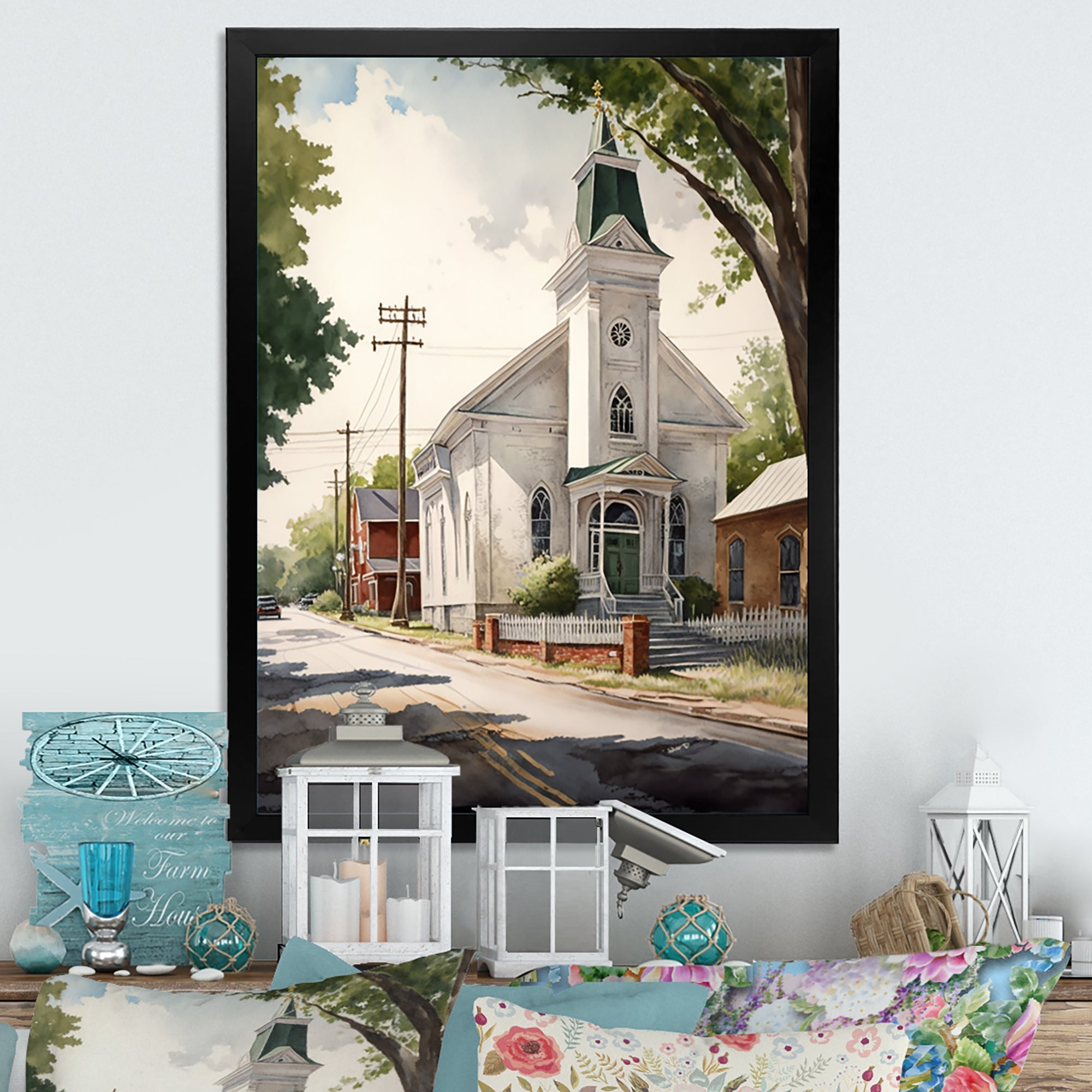 Church In Country Town II