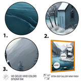 Church On A Lake In Winter III