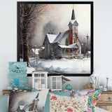 Church In Country During Winter V