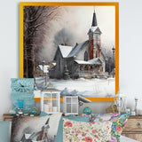 Church In Country During Winter V