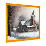 Church In Country During Winter V