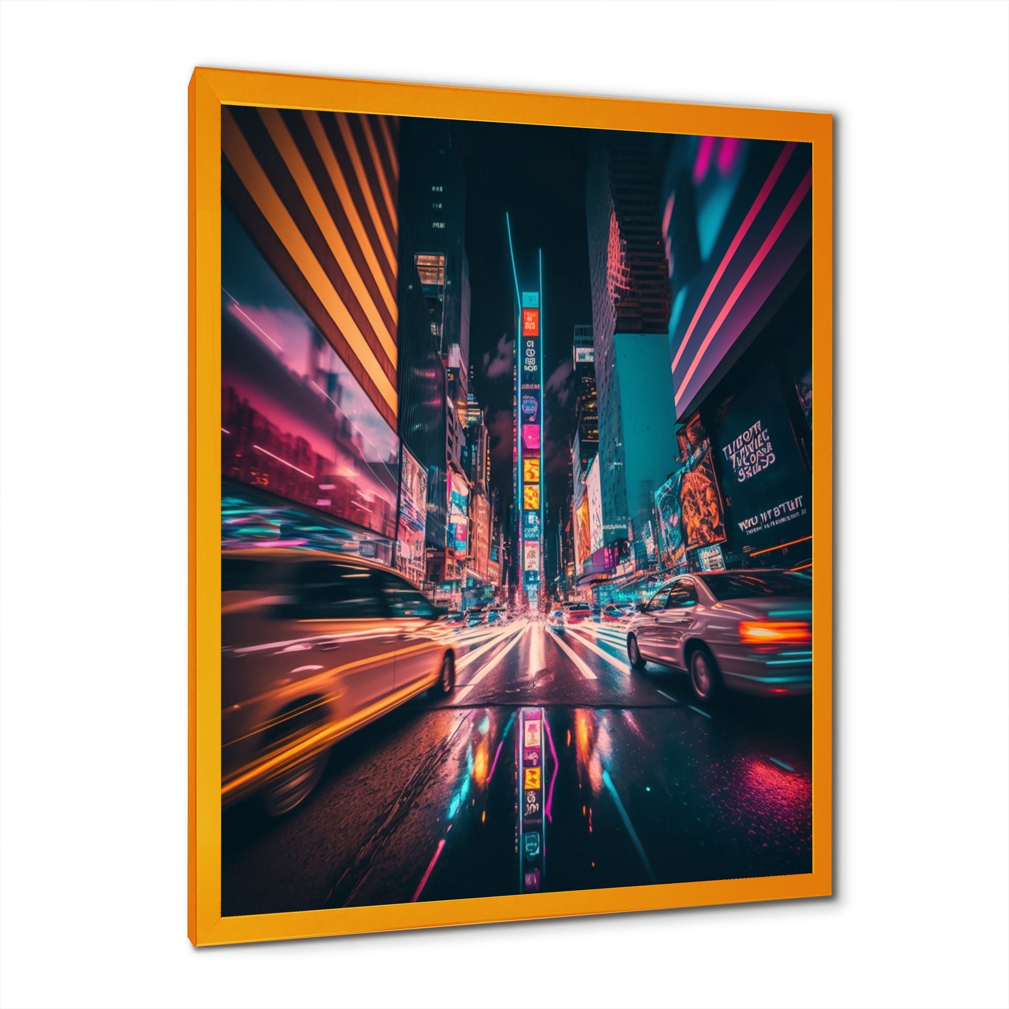 Futuristic New York City Neon II
