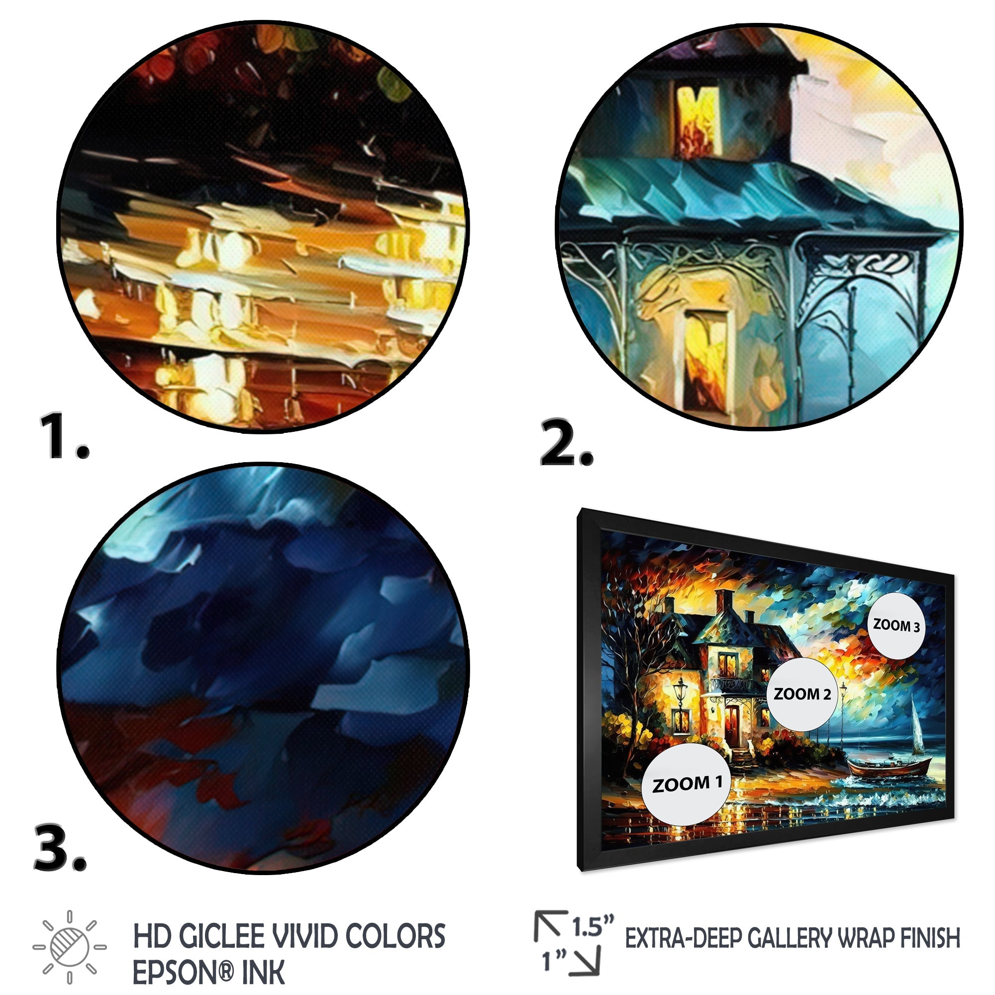 Monochome Yellow And Grey Farm I