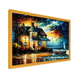 Monochome Yellow And Grey Farm I