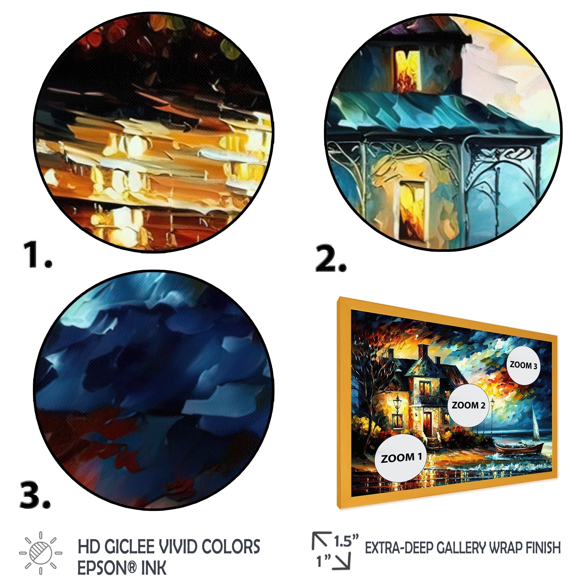 Monochome Yellow And Grey Farm I