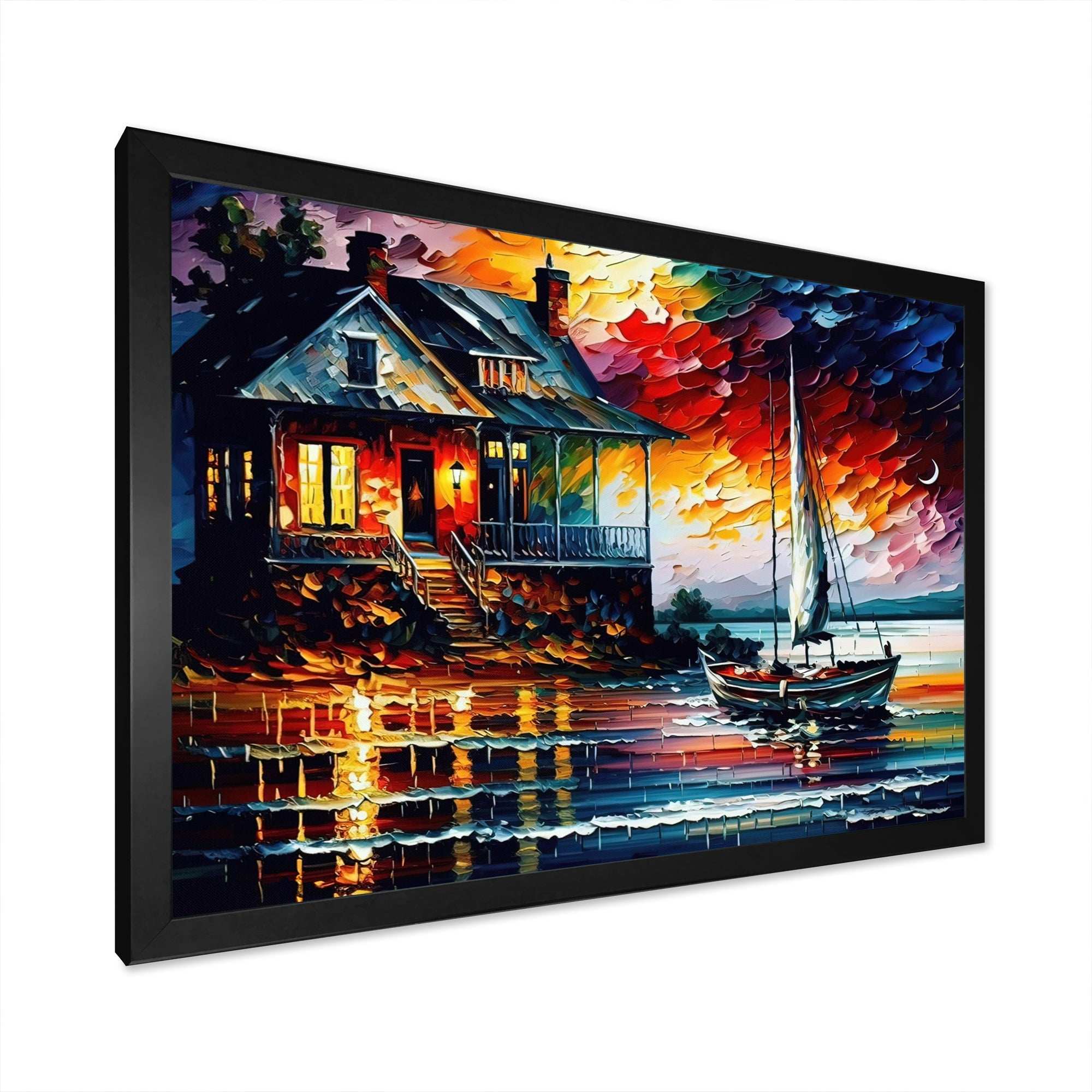 Monochome Yellow And Grey Farm II